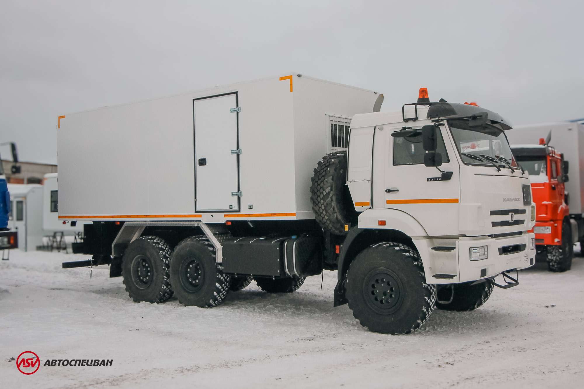 Автомобиль для перевозки взрывчатых веществ (EX/III). КамАЗ 43118-50. 0