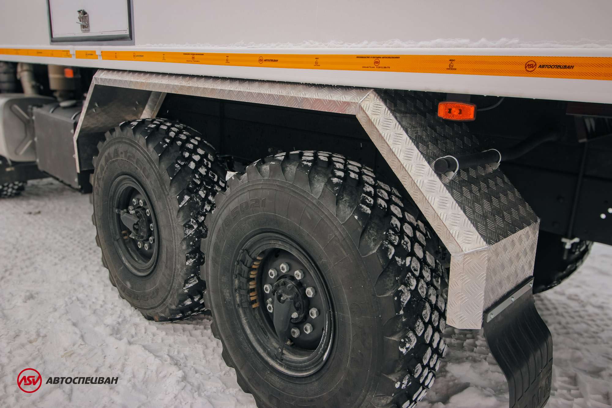 Автомобиль для перевозки взрывчатых веществ (EX/III). КамАЗ 43118-50. 3