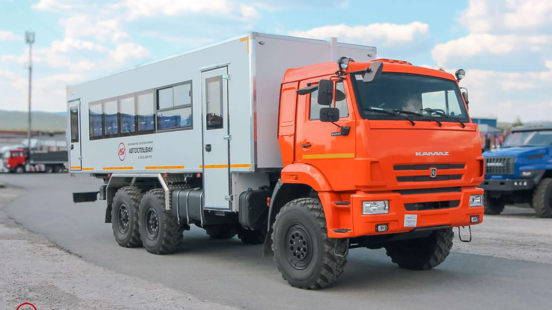 Вахтовый автобус 32 места на шасси КАМАЗ-43118-50 (Евро 5) 0