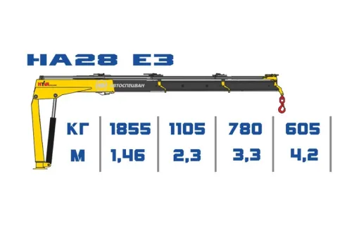 КМУ HYVA Crane HB28E3 0